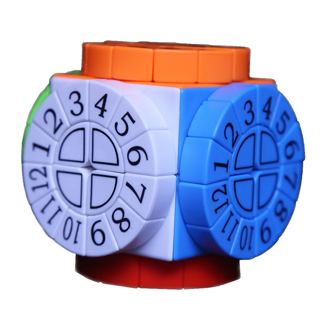 Time Machine 2x2x2 Irregular Wheel Magic Cube Twist Puzzle Toys Opp Packing for sale online