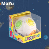 MY8721 8-holes Spheric Rainbow Magic Cube