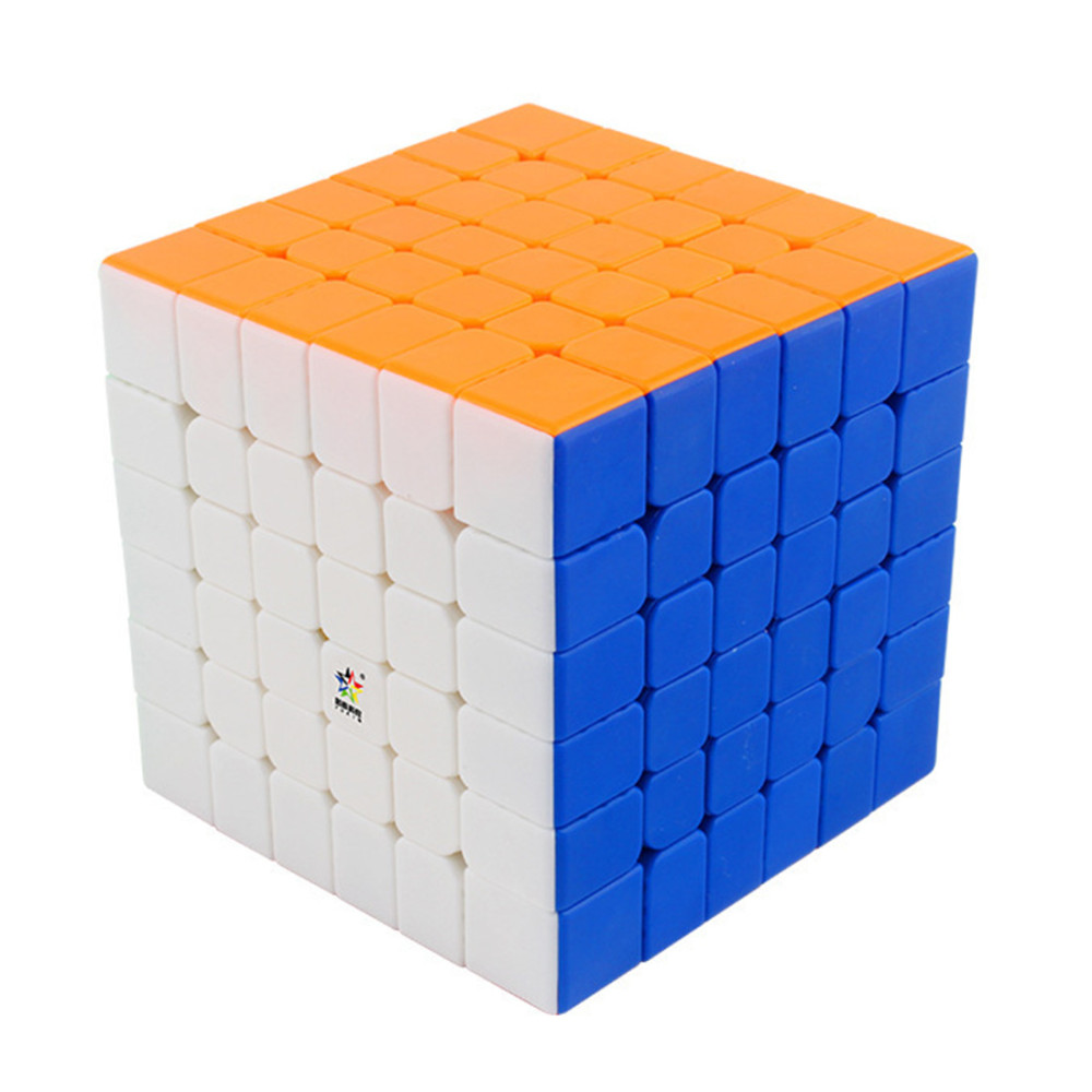 YuXin Little Magic 6x6x6 Stickerless Speed Cube Ship from USA
