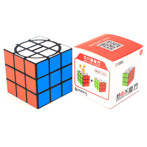 ZCUBE 3x3 Money Pot Magic Cube- Colorful