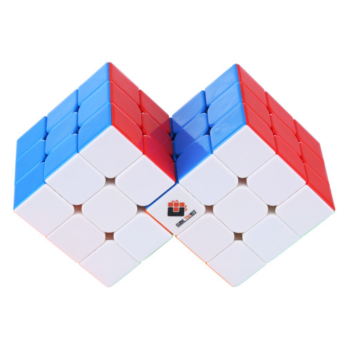 Cube Twist Double 3x3 Conjoined Magic Cube - Stickerless