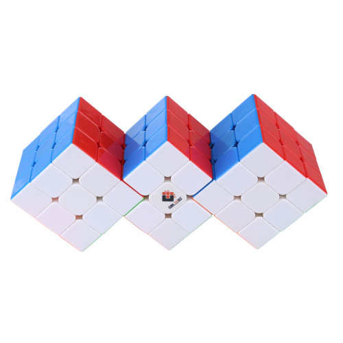Cube Twist Triple 3x3 Conjoined Magic Cube - Stickerless