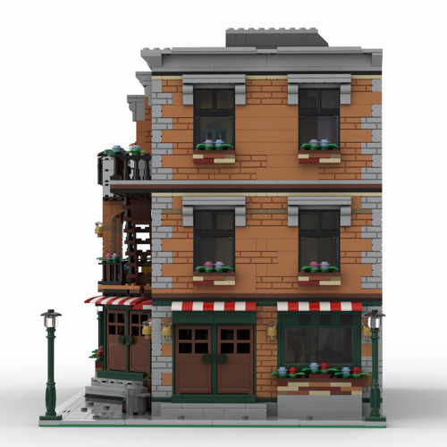 4642Pcs Friends Apartment MOC-79570 DIY Building Blocks Toy (Licensed and Designed by LegoArtisan)