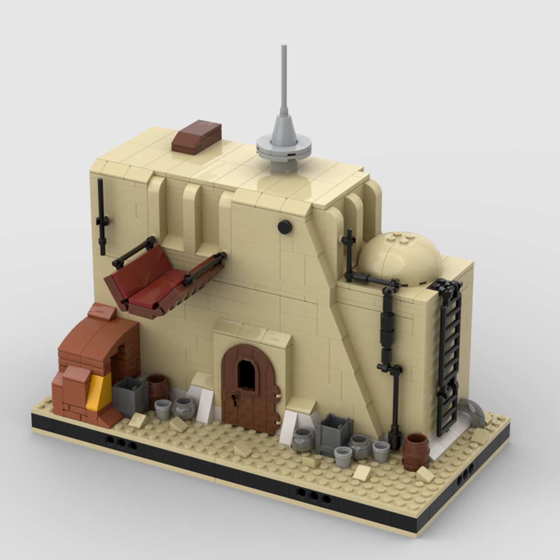 Details about   MOC SW Tatooine Single House Building Star Hometown Model Assemble Kid Gift toys 