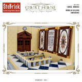 13905Pcs MOC-77106 The Court House Building Blocks DIY Small Particle Model without Stickers(Licensed and Designed by Stebrick)