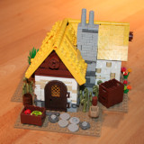 1025Pcs-Medieval-Farmhouse-MOC-58003-Building-Blocks-MOC-Model-Kits-Assembly-Toys-(Licensed-and-Designed-by-Noggels,-Compatible-with-21325)
