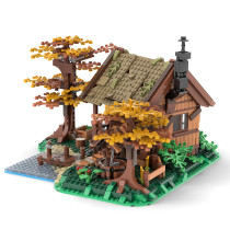 1371Pcs Country Style Street View Building Toys MOC-64694 Tree House Building Bricks Model Sets (Licensed and Designed by Gr33tje13)