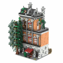 5286Pcs Old Town Hostel MOC-46504 Creative Street View Building Blocks Compatible with Other Brands Street View (Licensed and Designed by STEBRICK)