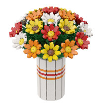 1963Pcs MOC-60822 Flowers Bouquet Bricks Small Particle DIY Building Blocks Kit (Licensed and Designed by Ben_Stephenson)