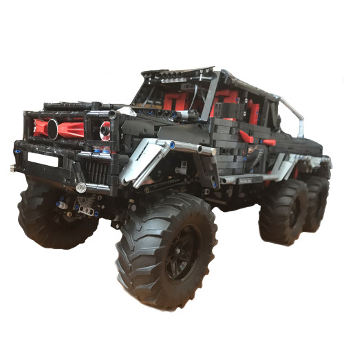 2832Pcs G-classe 6x6 MOC-27039 Off-road Vehicle Small Particles MOC RC Car Building Blocks Toy with 4 Motors - Dynamic Version (Licensed and Designed by OleJka)