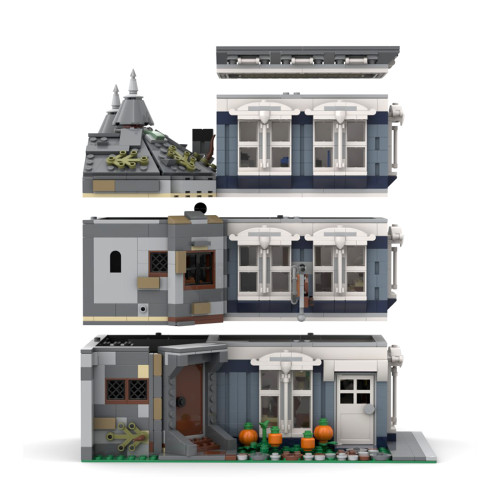 2258Pcs Modular Central Perk Cafe - Pub MOC-54894 DIY Building Blocks Toy (Licensed and Designed by LegoArtisan)