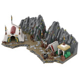 1734+Pcs-MOC-78364-Battle-Scene-Valley-Camp-Model-Kits-Small-Particles-Building-Blocks-Toy-(This-Product-is-not-manufactured-or-sold-by-Lego,-and-have-no-connection-with-Lego)