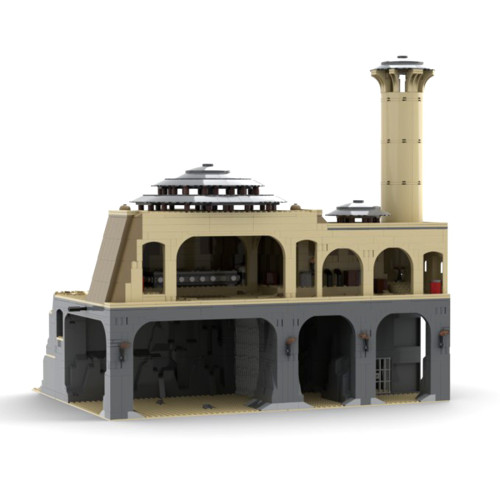 2608Pcs Jabba's Palace Ultimate MOC-79354 Space Wars Building Blocks MOC Kit (Licensed and Designed by Brick_boss_pdf)