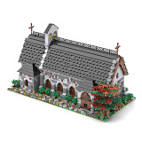 Mini-Custom-Set-MOC-mittelalterliche-Kirche     