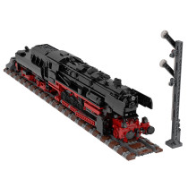 2541Pcs MOC-25554 Dampflokomotive Baustein