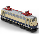 691 Stück MOC-88356 Dynamische 6-breite DB BR E10.12 Lokomotive Klemmbausteine