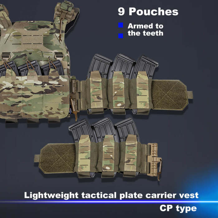 UTA Lightweight X-wildbee Tactical Plate Carrier Vest