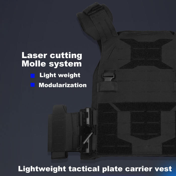 UTA X-wildbee Tactical Plate Carrier Vest Fire-proof Infrared-proof Molle Vest