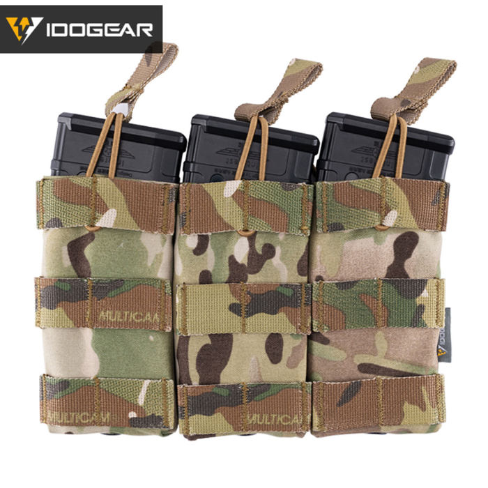 Idogear Tactical Triple Mag Pouch 556 Molle Magazine Pouch