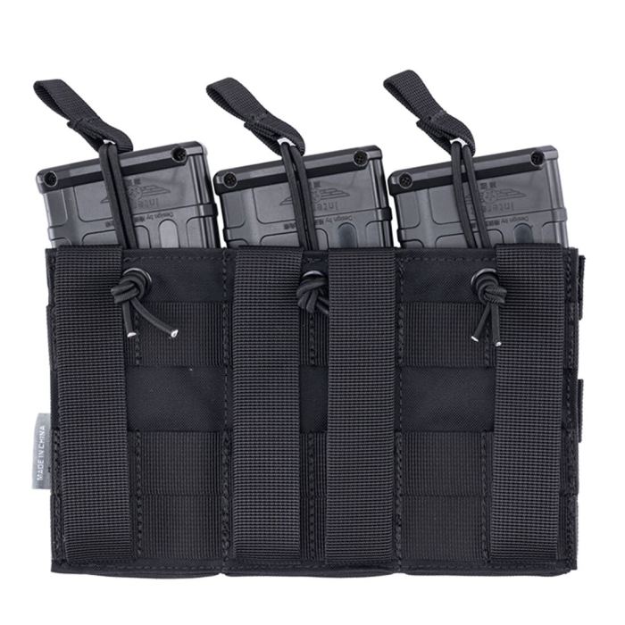 Idogear Tactical Triple Mag Pouch 556 Molle Magazine Pouch