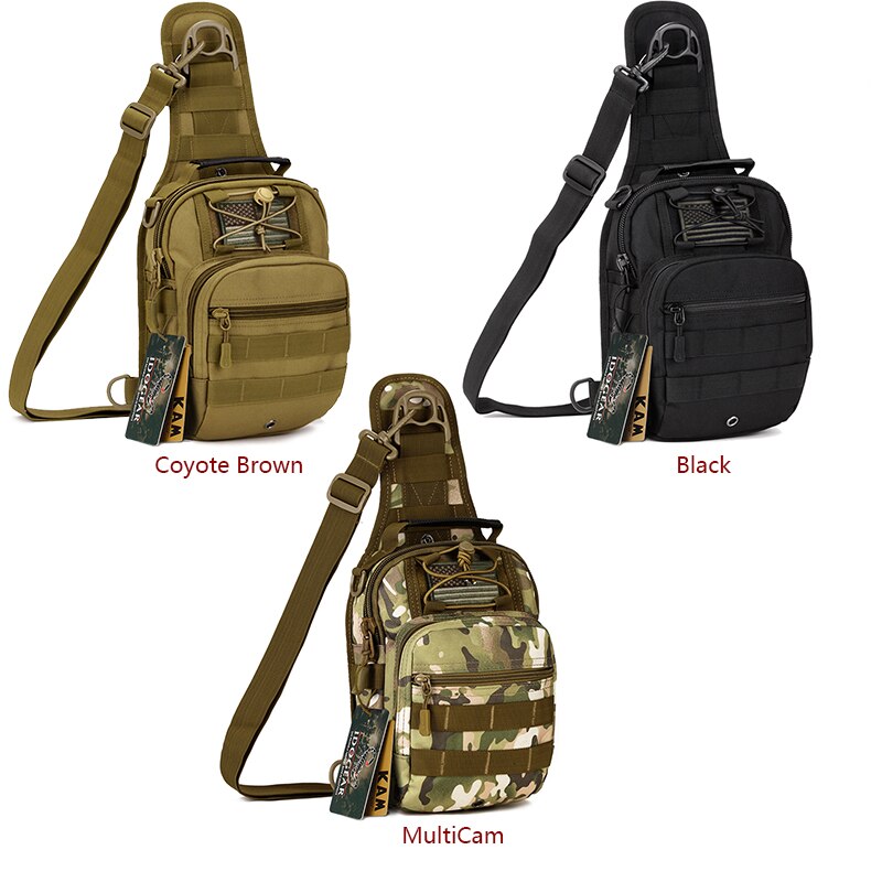 Details about   IDOGEAR Tactical Backpack Sling Pack Molle Pouches Chest Crossbody Bag Daypack 