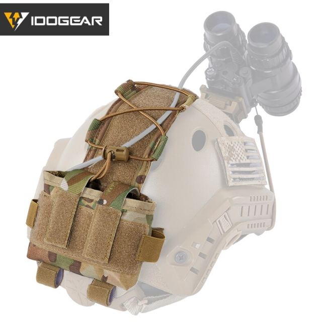 IDOGEAR Tactical MK2 Battery Case Pouch for Helmet