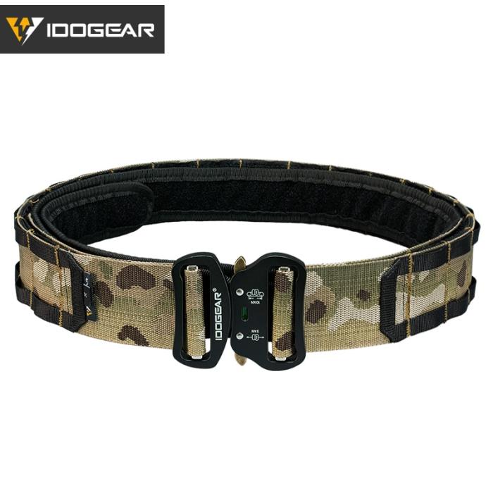 IDOGEAR 2 inch Laser Cutting Tactical MOLLE Military Belt