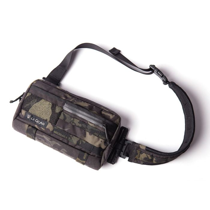 Lii Gear Mr Control Universal Single Shoulder Bag Tactical Hunting Chest Bag Waist Pouch