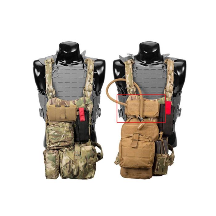 First Spear ADMIN Chest Bag Tactical Front Foldable Molle Pouch -Multicam