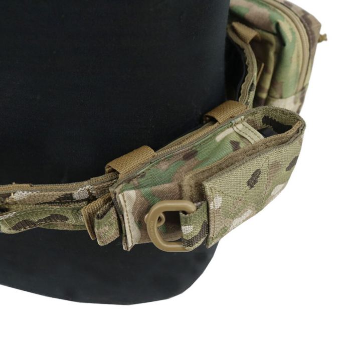 Tactical Hunting Flashlight Pouch Portable Multifunction Waist Belt Accessories Holder Pouch - Multicam
