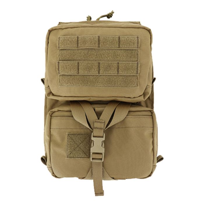 Mayflower 500D CORDURA Tactical Hunting Hydration Bag Assault Back Panel Attached Molle Bag - Multicam