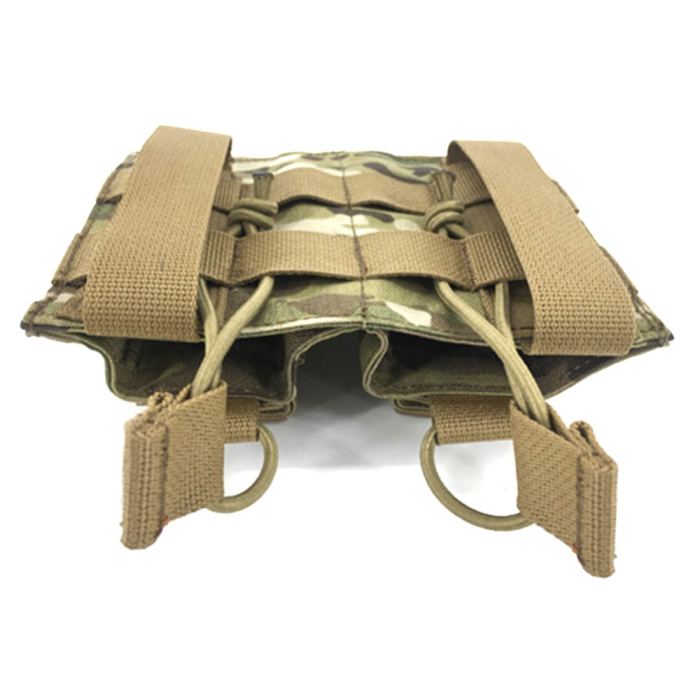 TAG Molle 566 Double Mag Pouch 500D Cordura Wearproof Tactical Hunting Accessories Pouch- MC