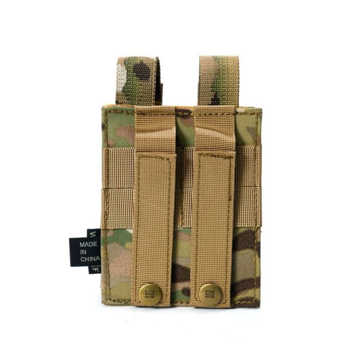 Tactical Heated Mag Pouch 556 9mm Double Hunting Molle Mag pouch for Winter Airsoft