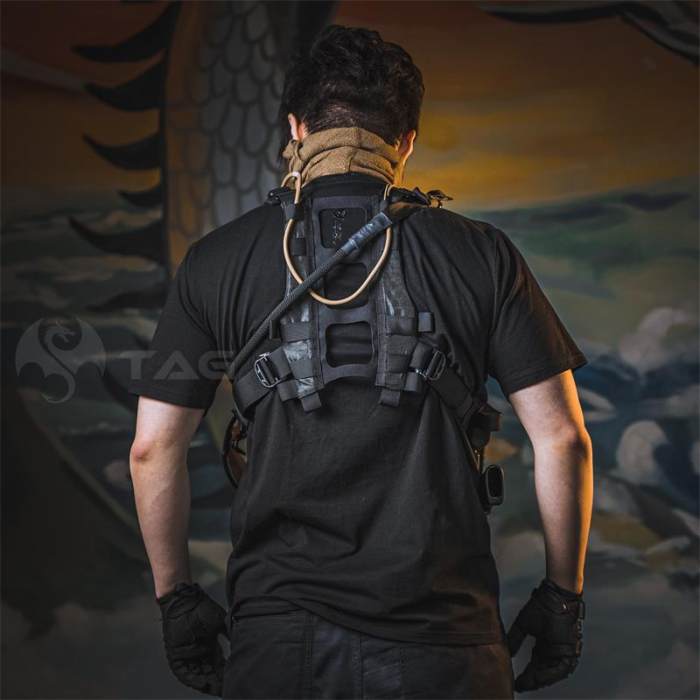 Lii Gear Mr Control EDC Bag Universal Single Shoulder Bag Tactical Chest Bag