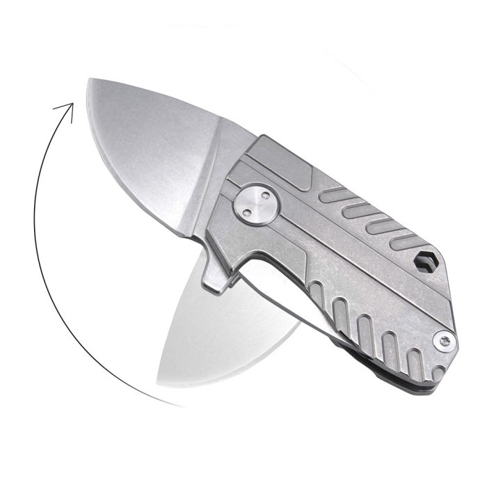 Mecarmy EK35 Titanium Mini Folding Knife