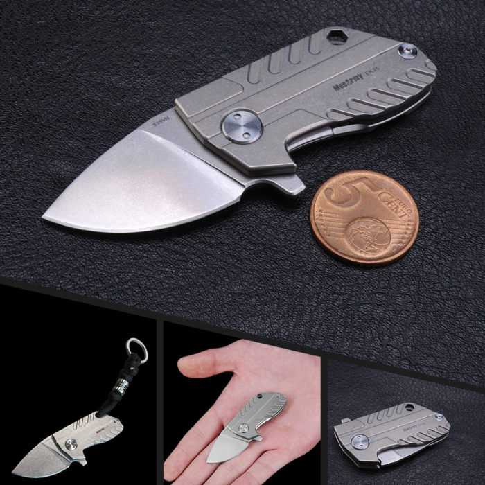 Mecarmy EK35 Titanium Mini Folding Knife