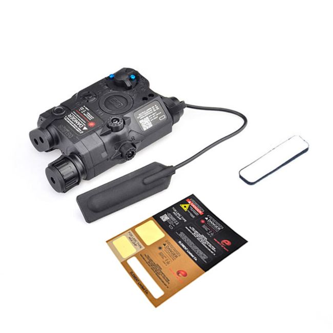 Workerkit PEQ-15 Full-featured Tactical Red Laser Battery Box Laser Pointer LED Lighting
