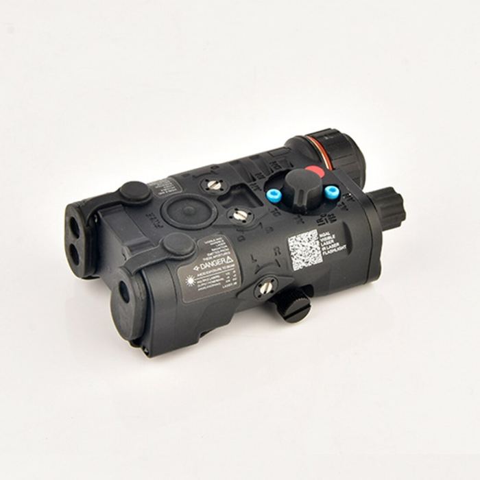 Workerkit All Metal L-3 NGAL Tactical Red Laser Outdoor Shooting IR Indicator LED Strong Light Flashlight