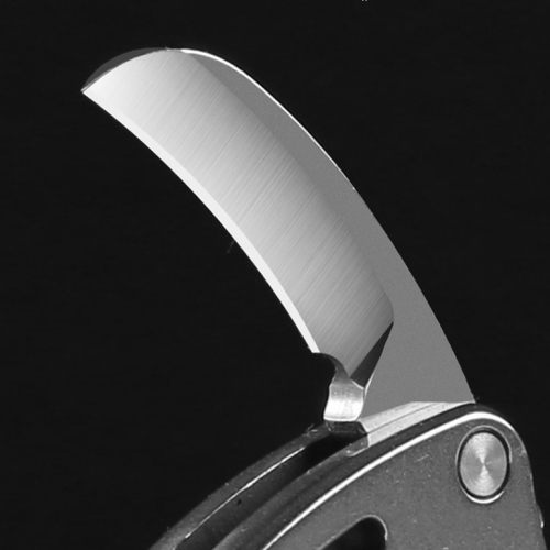 DICORIA Multifunctional Titanium Alloy EDC Ring Knife M390 Self-defense Tool