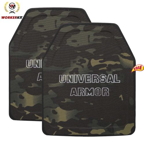 UTA 2Pcs NIJ IIIA Ultralightweight Body Armor Tactical Ballistic Plate