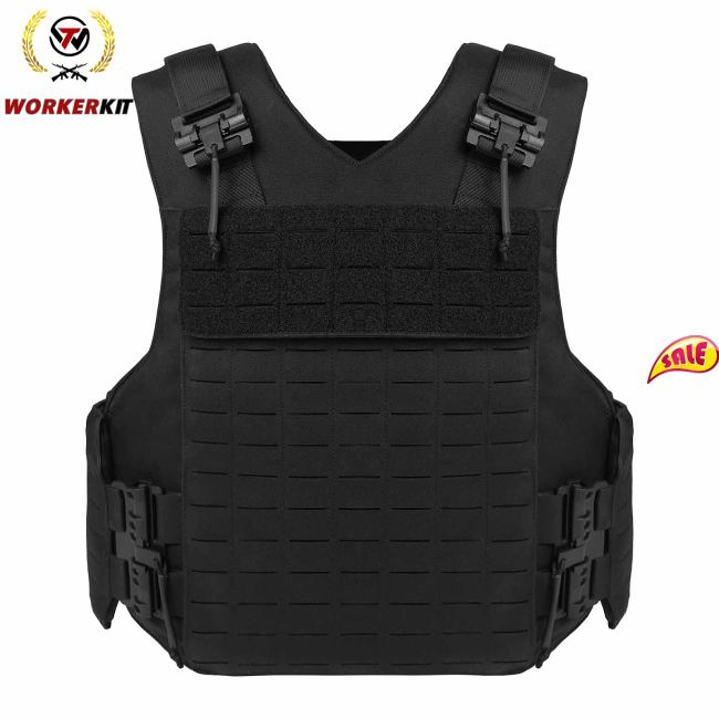 UTA D-Buffalo Laser Cutting MOLLE Plate Carrier Anti-stab Tactical Vest