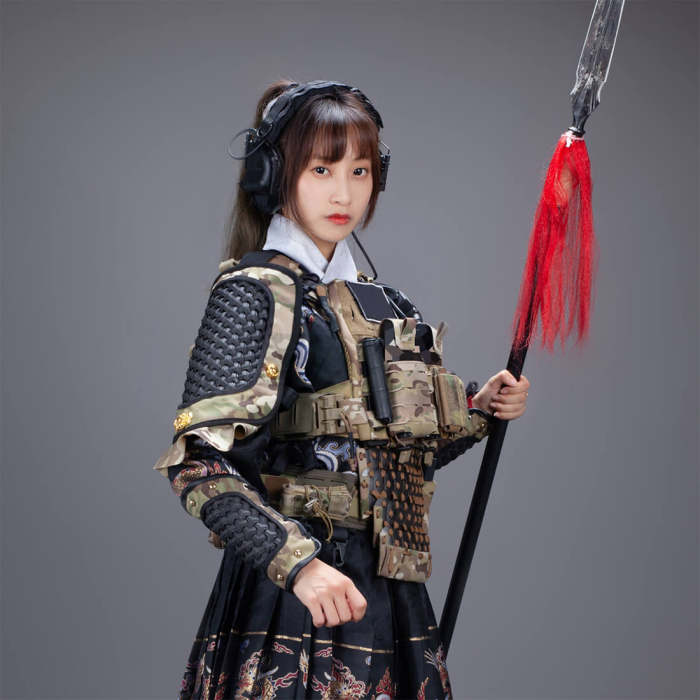Workerkit Samurai Tactical Shoulder Armor Medieval Warrior Knight Gear