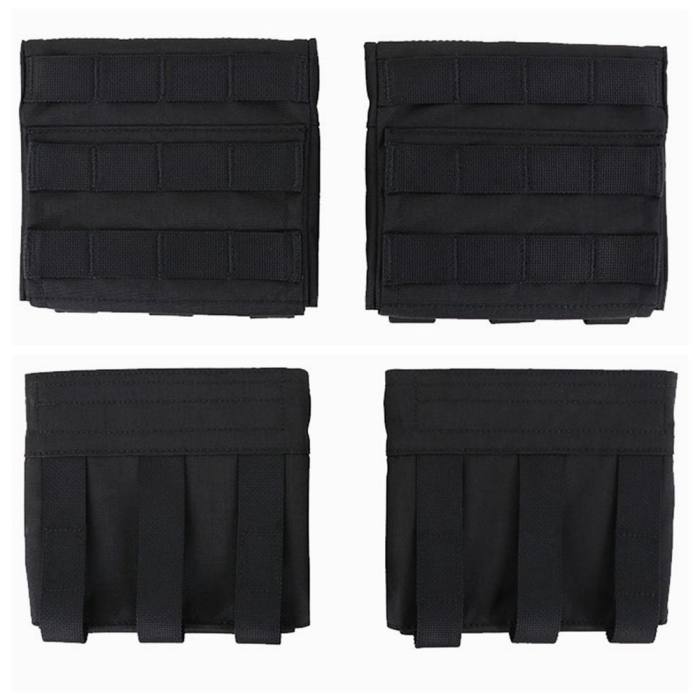 Workerkit Molle Side Plate Pouch AVS 6x6 Tactical Side Bag -1Pair
