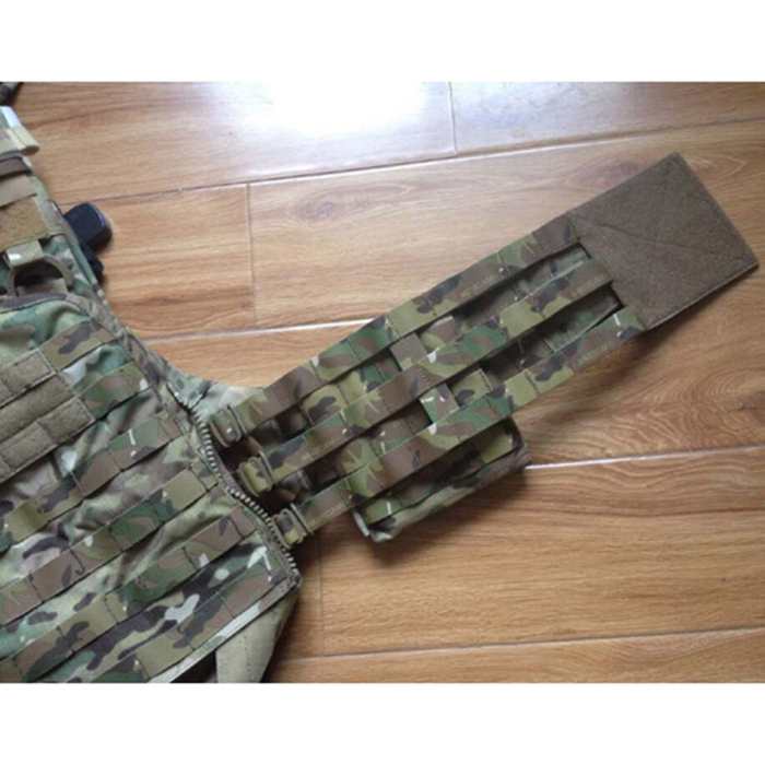 Workerkit Molle Side Plate Pouch AVS 6x6 Tactical Side Bag -1Pair
