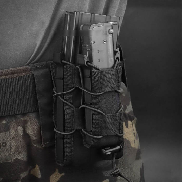 Workerkit Tactical Open-Top Magazine Pouch Double Layer Mag Carrier