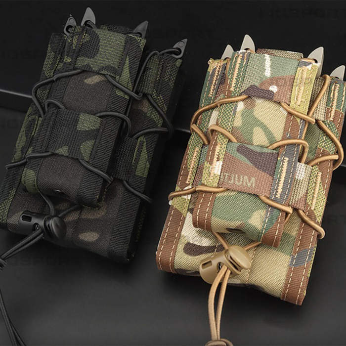 Workerkit Tactical Open-Top Magazine Pouch Double Layer Mag Carrier