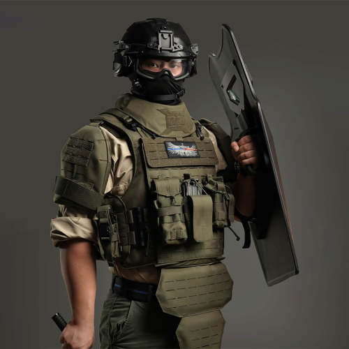 UTA Tactical Plate Carrier F-Rhino Full Protection Body Armor