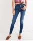 Washing Out Blue High Waist Jeans