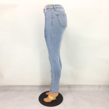 Lace-Up Sexy Washing Jeans 27568