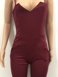 Pure Straps Sexy Tight Jumpsuit